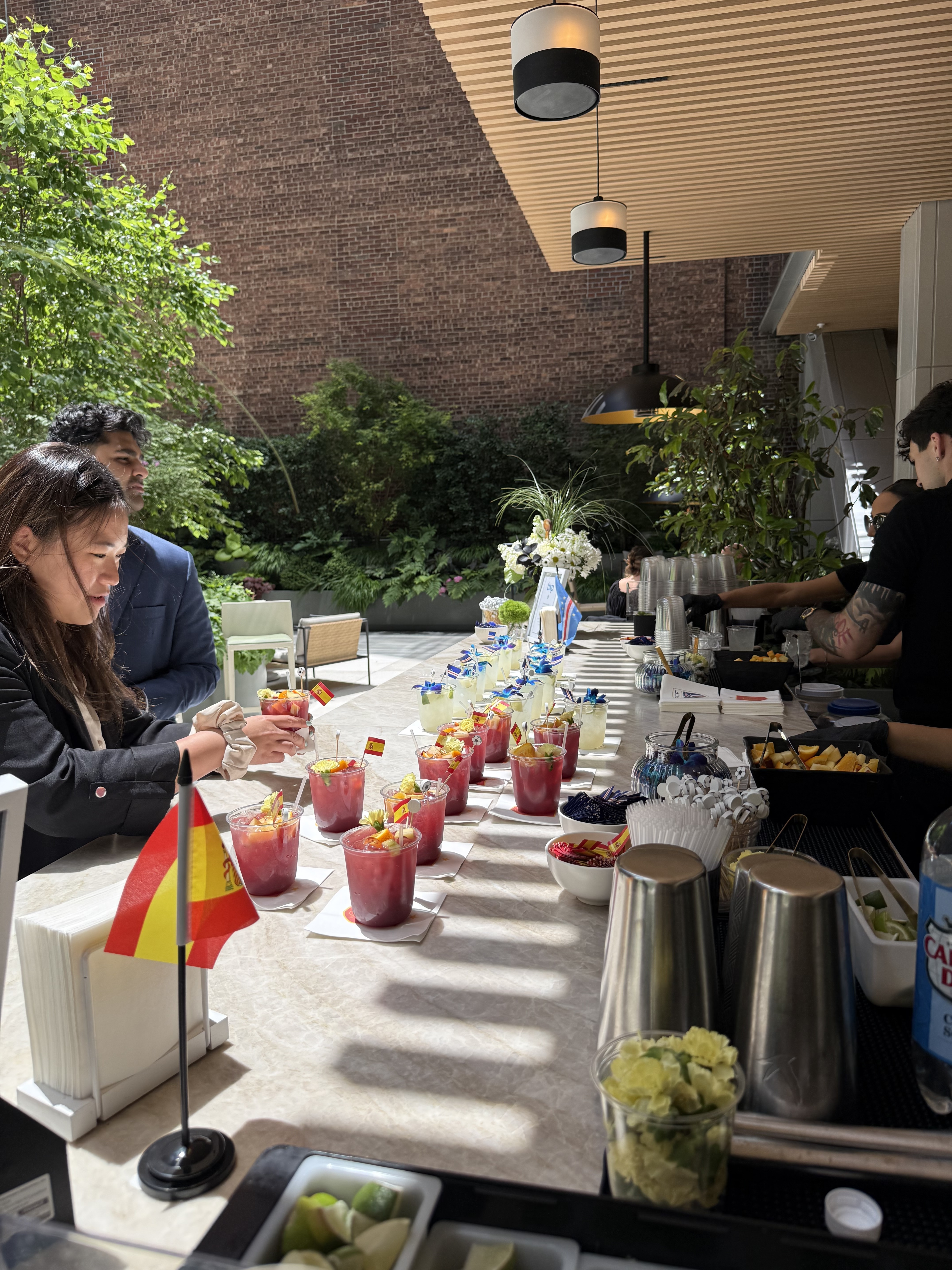 Stiir bartender in action at NJ event